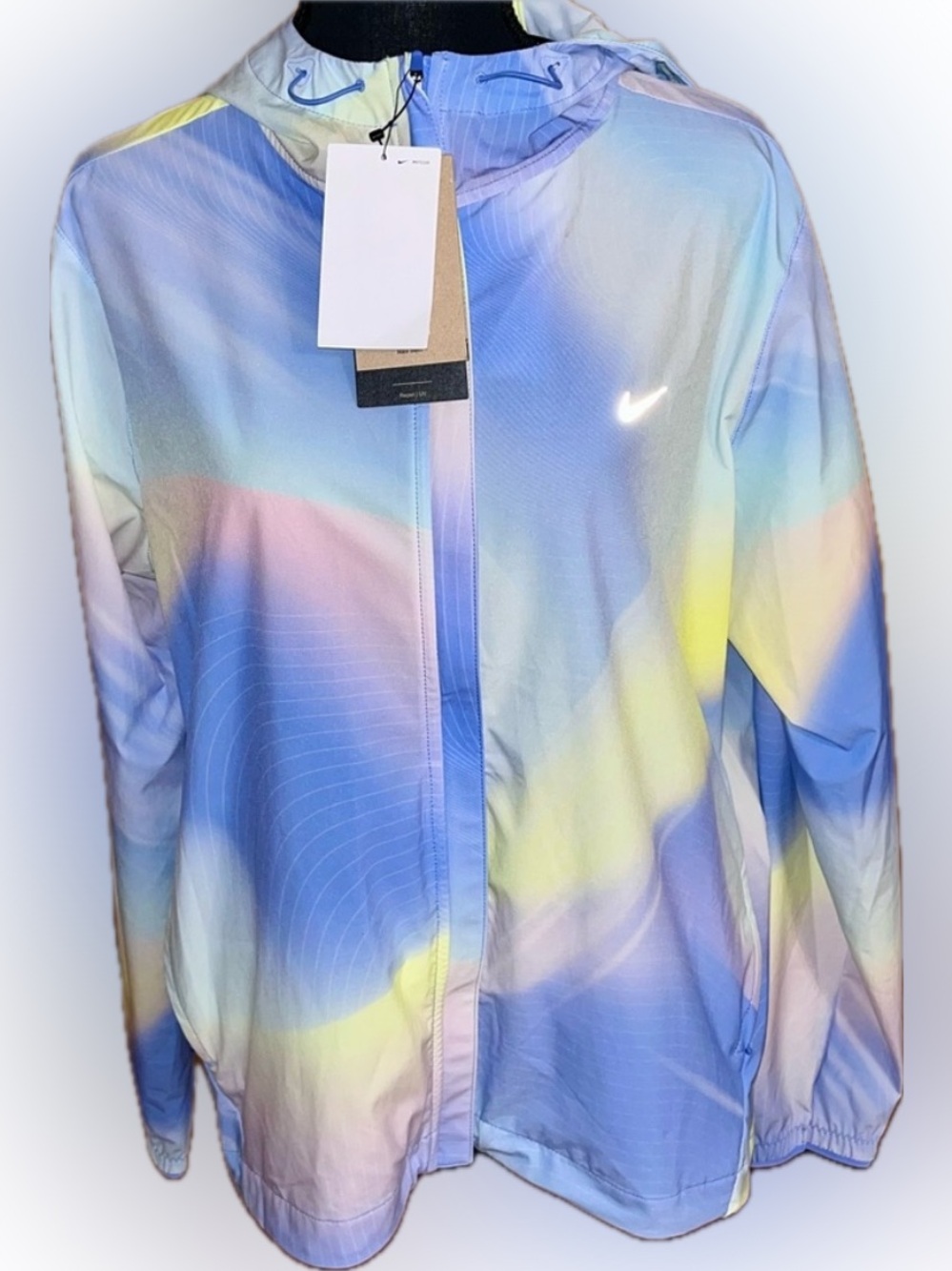 NWT Nike Swift XL Repel Running Jacket IB8826-494 Pastel Spring Windbreaker